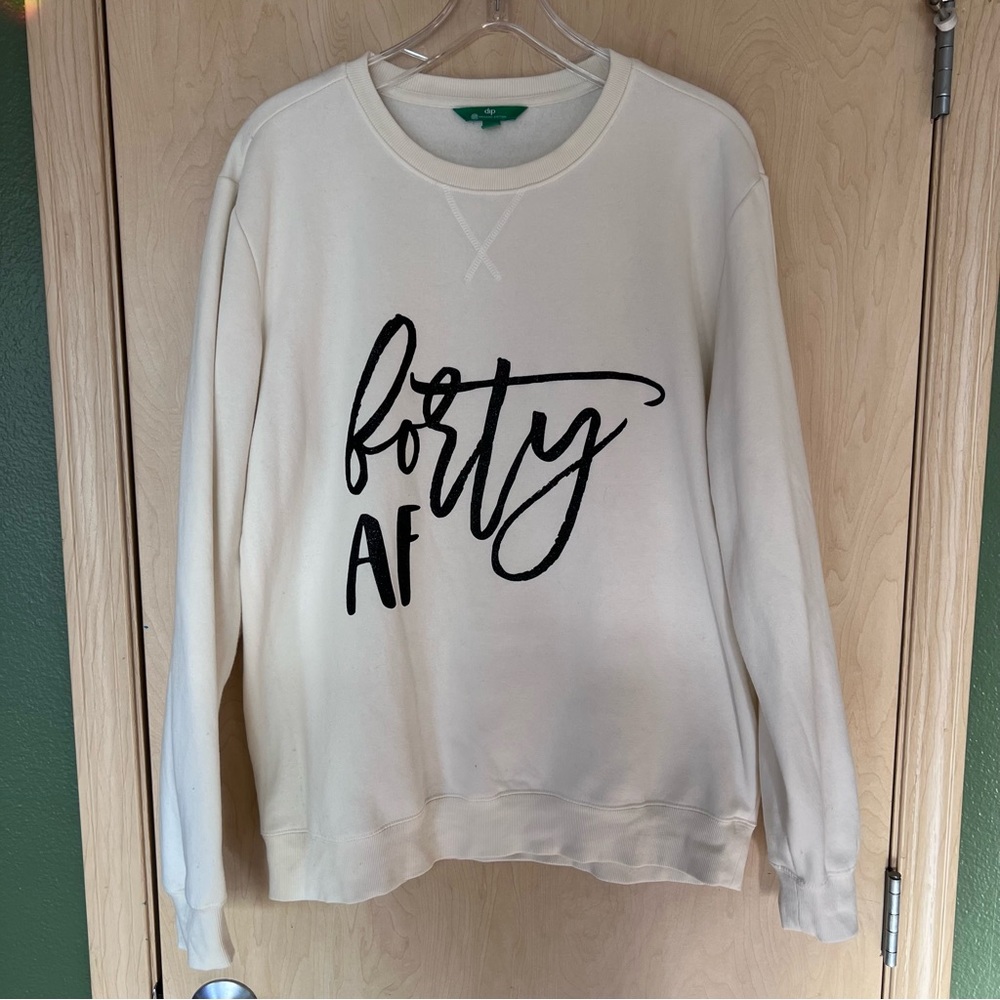 Forty AF Oversized Crewneck Sweatshirt